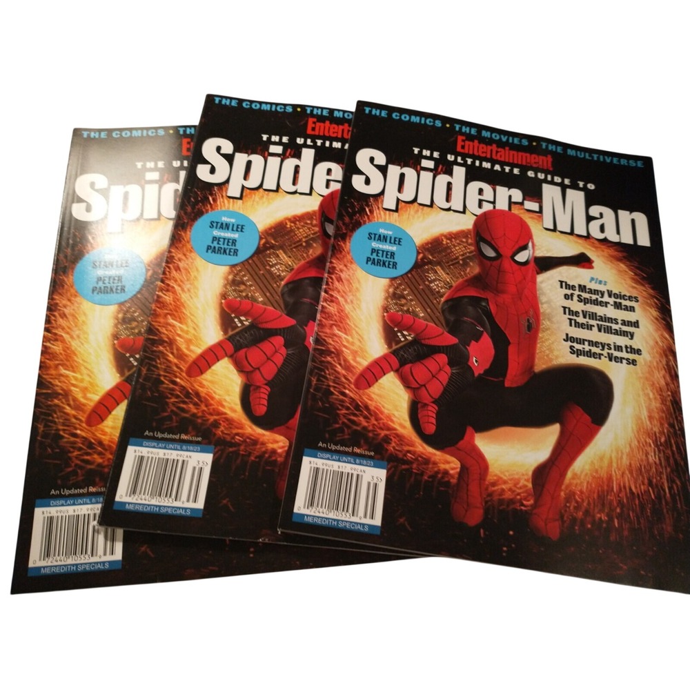 Entertainment Weekly The Ultimate Guide to Spider-Man Marvel Magazine Lot of 3